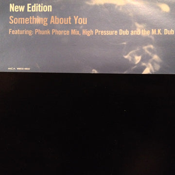 New Edition : Something About You (12", Promo)