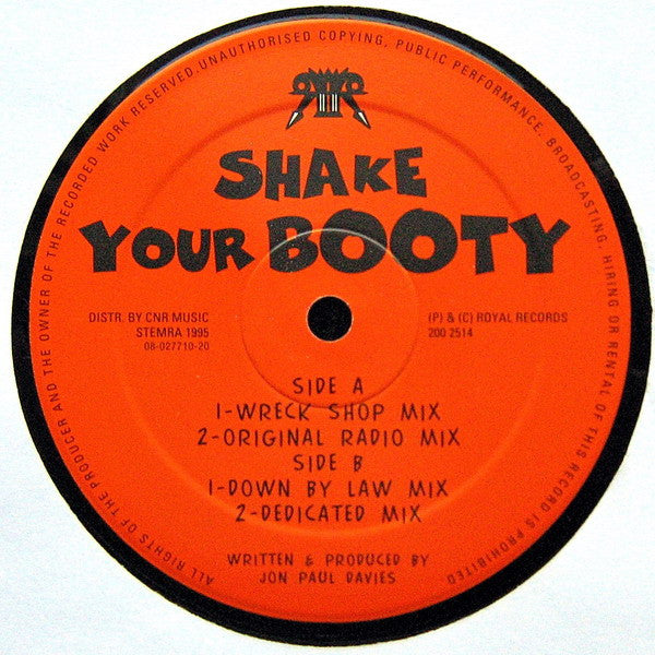 Ill Disco : Shake Your Booty (12")