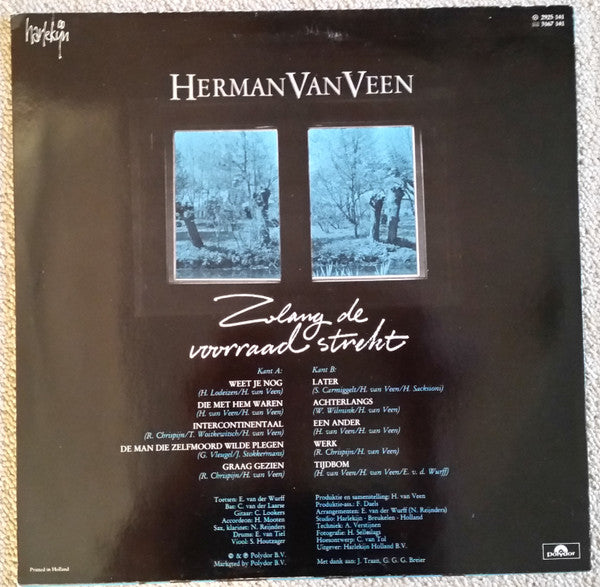 Herman van Veen : Zolang De Voorraad Strekt (LP, Album)