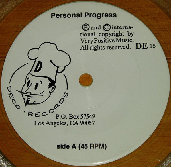 Toshiyuki Hiraoka With The Instigators : Personal Progress / Senile 16 (7")