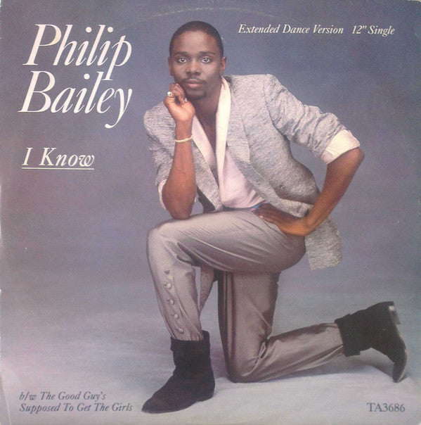 Philip Bailey : I Know (12", Maxi)