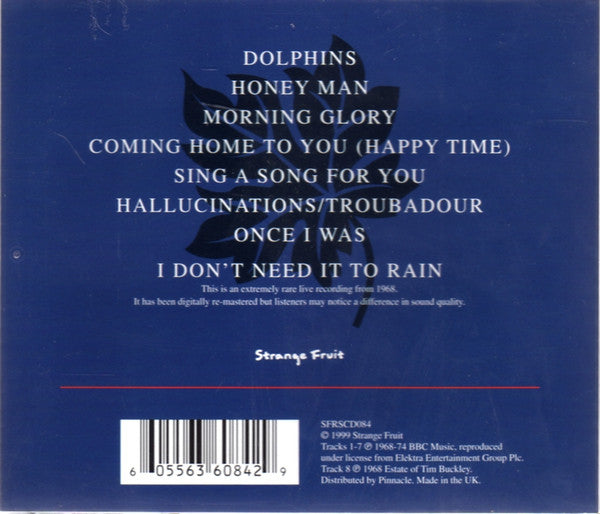 Tim Buckley : Once I Was (CD, Album, RM)