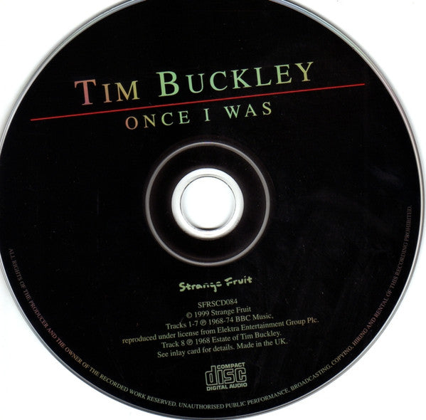 Tim Buckley : Once I Was (CD, Album, RM)