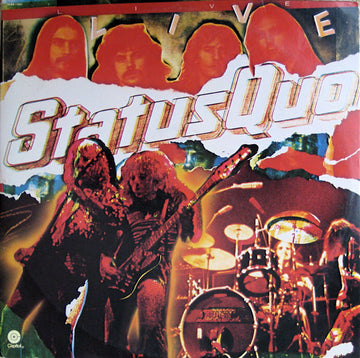 Status Quo : Live (2xLP, Album, Gat)