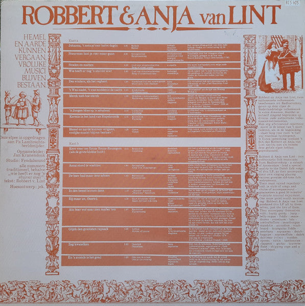 Gheselscap Goet Ende Fyn / Robbert & Anja van Lint : Hemel En Aarde Kunnen Vergaan, Vrolijke Musici Blijven Bestaan (LP, Album, RE)