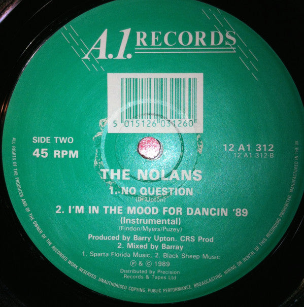 The Nolans : I'm In The Mood For Dancin '89 (12")