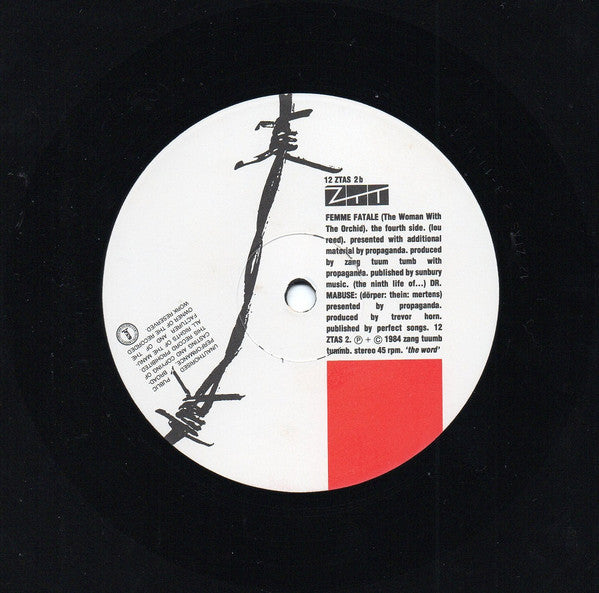 Propaganda : The Nine Lives Of Dr. Mabuse (12", Single, Han)