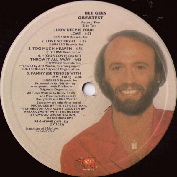 Bee Gees : Greatest (2xLP, Comp, Tri)
