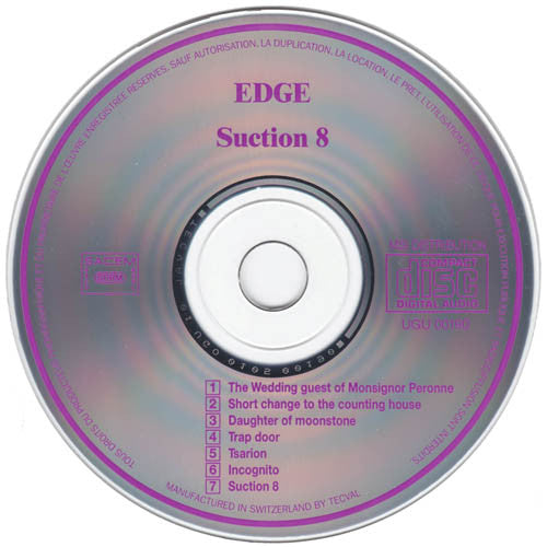 Edge (7) : Suction 8 (CD, Album, RE)