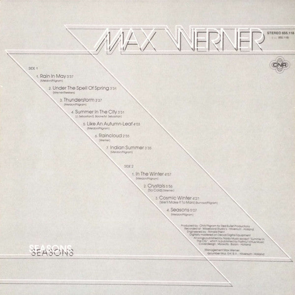 Max Werner : Seasons (LP, Album)