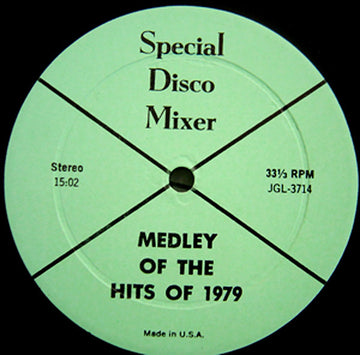 Various : Medley Of The Hits Of 1979 (12", Mixed, Unofficial)