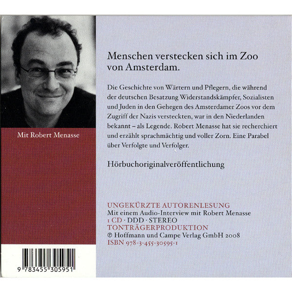 Robert Menasse : Das Ende Des Hungerwinters (CD)