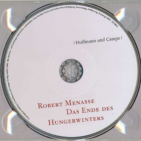 Robert Menasse : Das Ende Des Hungerwinters (CD)