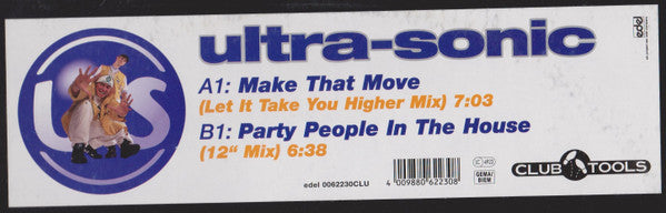 Ultra-Sonic : Make That Move (12")