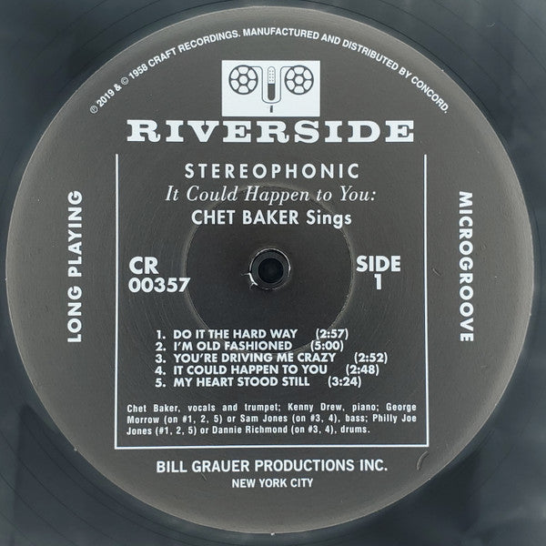 Chet Baker : It Could Happen to You (LP, Album, RE)