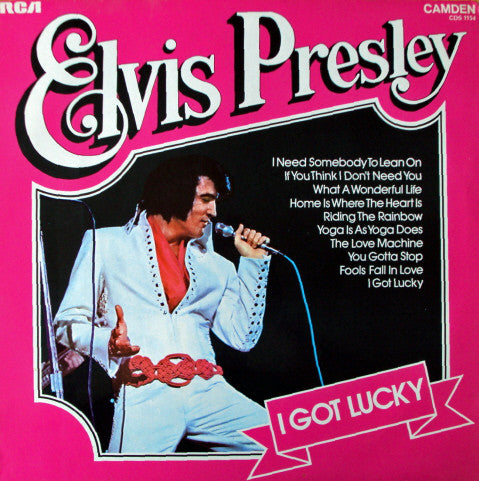 Elvis Presley : I Got Lucky (LP, Comp, RE)