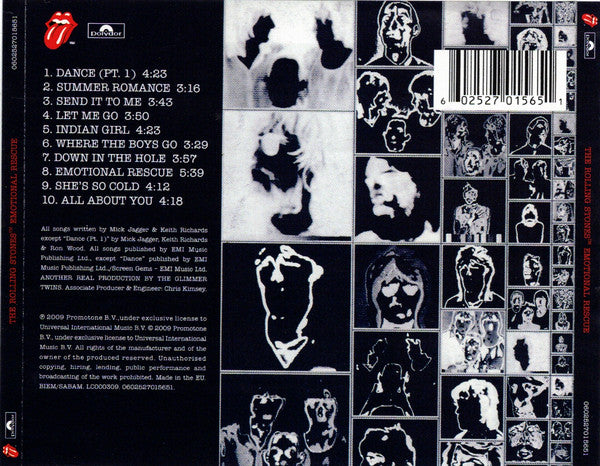 The Rolling Stones : Emotional Rescue (CD, Album, RM)
