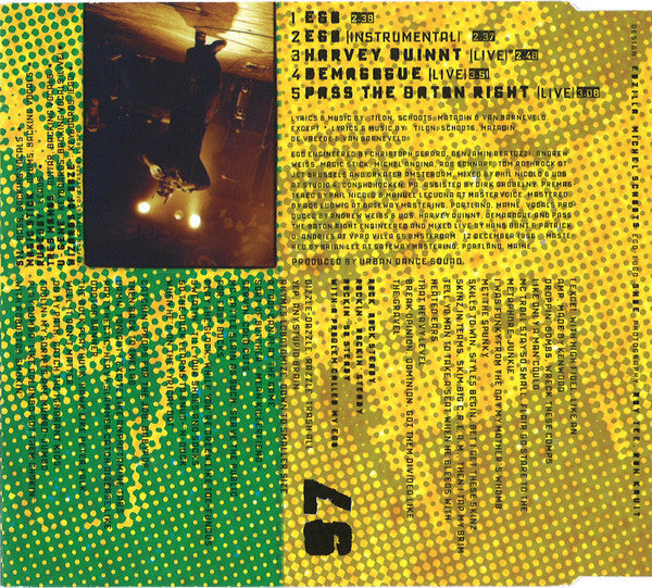 Urban Dance Squad : Ego (CD, Single)