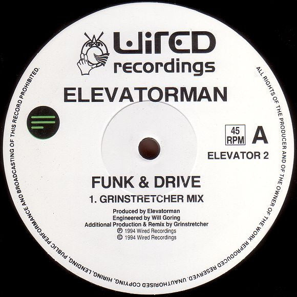 Elevatorman : Funk & Drive (The Mixes) (2x12")