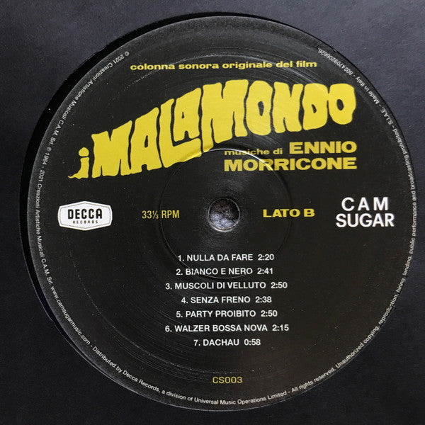 Ennio Morricone : I Malamondo (2xLP, Album, RE, RM)