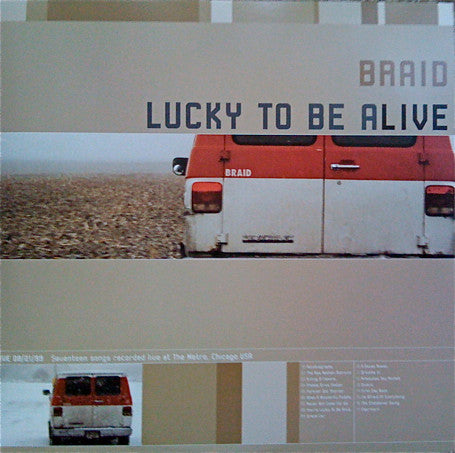 Braid : Lucky To Be Alive (2xLP, Album, Gre)