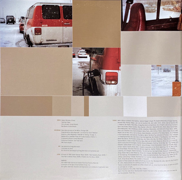 Braid : Lucky To Be Alive (2xLP, Album, Gre)
