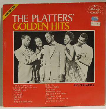 The Platters : The Platters' Golden Hits (LP, Comp, Promo)