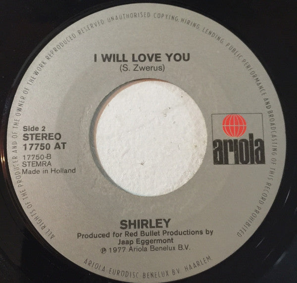 Shirley Zwerus : It's Me (7", Single)