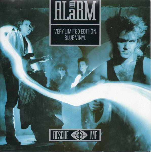 The Alarm : Rescue Me (7", Single, Ltd, Blu)