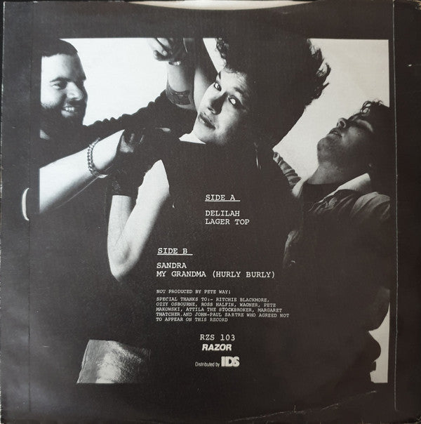 Max 'N' Gal (The Brothers Gonad) : Delilah The Punk EPic  (7", EP)