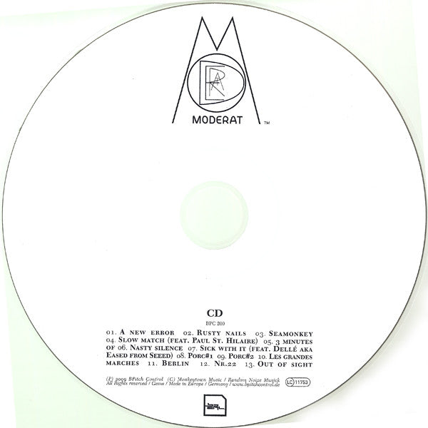 Moderat : Moderat (CD, Album)