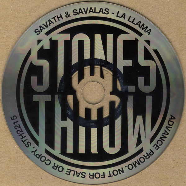 Savath & Savalas : La Llama (CD, Advance, Album, Promo, Car)
