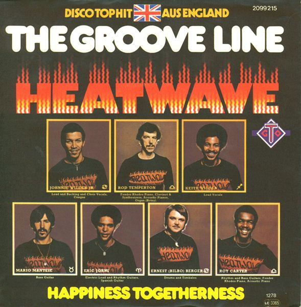 Heatwave : The Groove Line (7", Single)