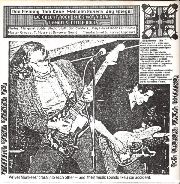 The Velvet Monkeys : Better Living (2x7")