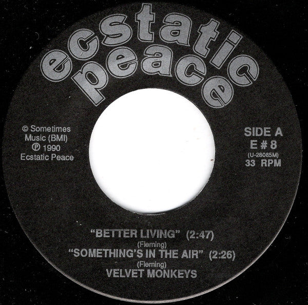 The Velvet Monkeys : Better Living (2x7")