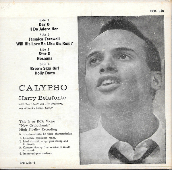 Harry Belafonte : Calypso (2x7", Album, EP)