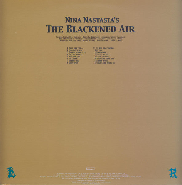 Nina Nastasia : The Blackened Air (LP, Album)
