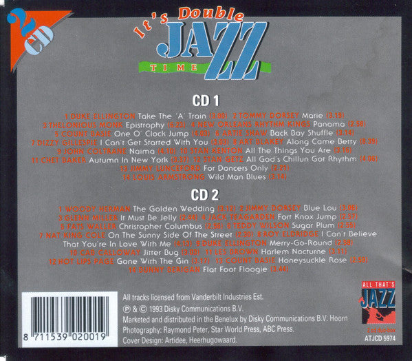 Various : It's Double Jazz Time (2xCD, Comp, Mono)