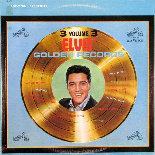 Elvis Presley : Elvis' Golden Records  Volume 3 (LP, Album, Comp, RE)