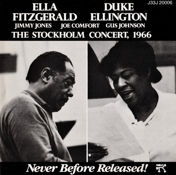 Ella Fitzgerald, Duke Ellington : The Stockholm Concert, 1966 (CD, Album)