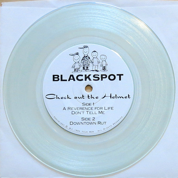 Blackspot : Check Out The Helmet (7", Cle)
