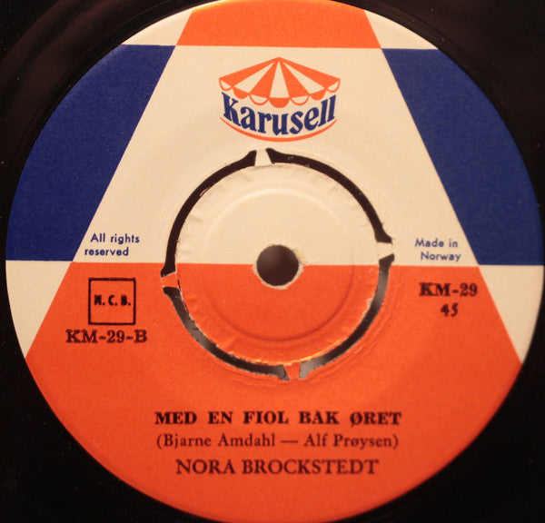 Nora Brockstedt : Æille Så Nær Som A Ingebjørg (7", Single)
