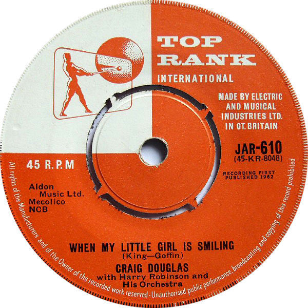 Craig Douglas (2) : When My Little Girl Is Smiling  (7", Single)