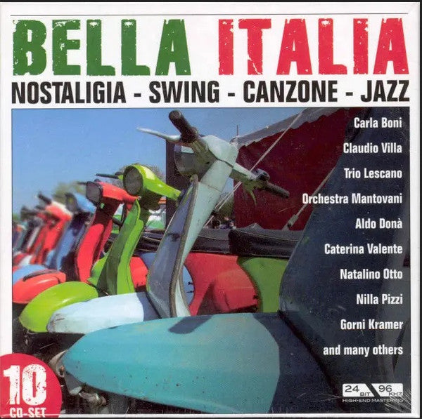 Various : Bella Italia (10xCD, Comp + Box)