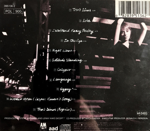 Suzanne Vega : Solitude Standing (CD, Album, RE, RSA)
