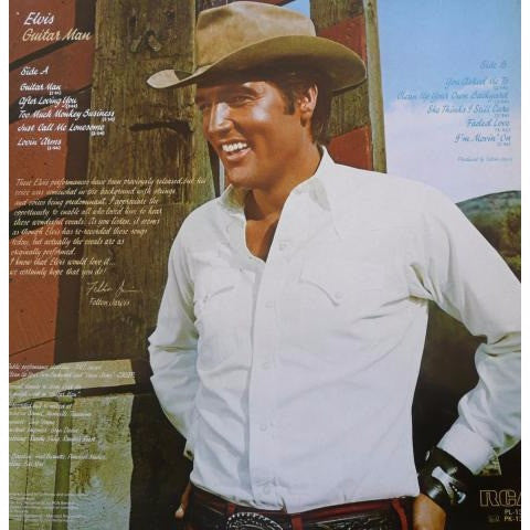 Elvis* : Guitar Man (LP, Album)