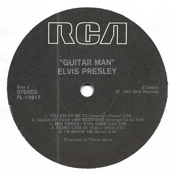 Elvis* : Guitar Man (LP, Album)