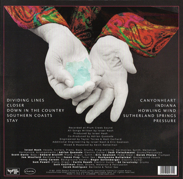 Israel Nash Gripka : Topaz (LP, Album, Ltd, Tur)