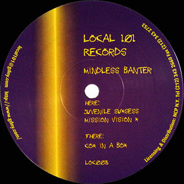 Mindless Banter : Untitled (12")