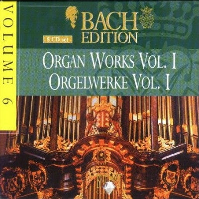 Johann Sebastian Bach : Organ Works Vol. I / Orgelwerke Vol. I (8xCD + Box, Comp)